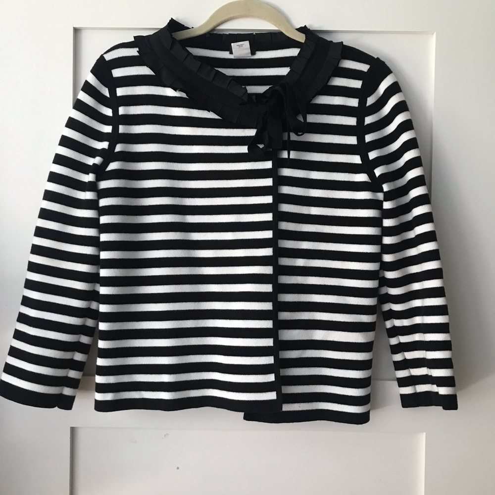 JCREW STRIPED JACKET